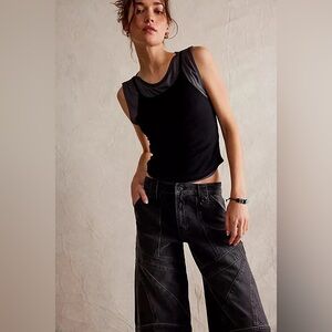Free People Moto Unknown Jeans NWT